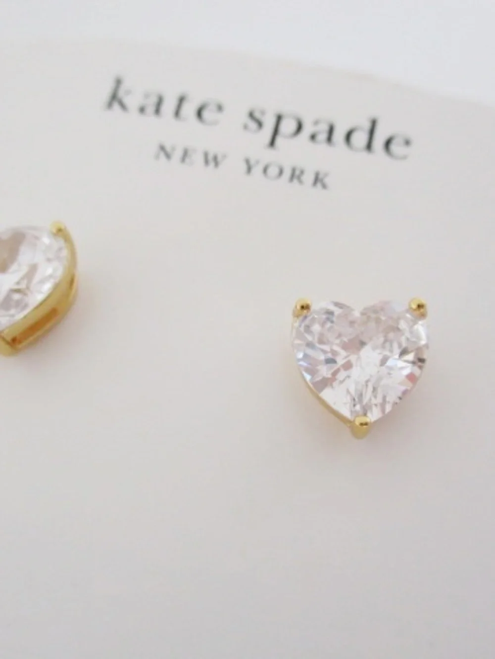 KATE SPADE - My Love Heart Stud Earrings